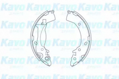 KAVO PARTS kbs3419 -  Комплект тормозных колодок